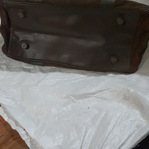 Faux suede bag - Picture 3 of 3